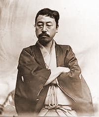 Okakura Kakuzō in 1898 (Wikipedia image)