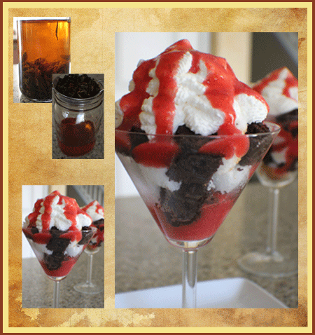 Tea Spirited Cake Parfait (photo by Janet Sanchez, all rights reserved)