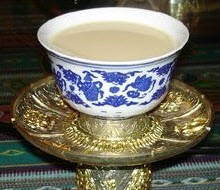 Tibetan Yak butter tea (Screen capture from site)