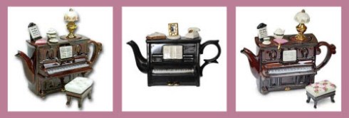 Piano Teapots (Via Yahoo! Images)
