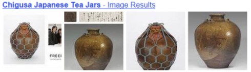 Chigusa Japanese Tea Jars (Image via Yahoo! Images)