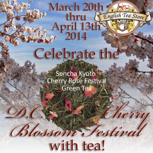 The kettle is on for a Cherry Blossom tea time! (ETS image)