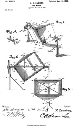 Tea Mixer Patent Image (screen capture from site)