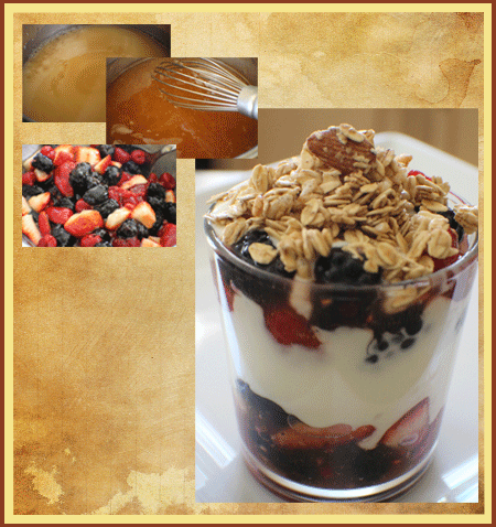 Tea Glazed Fruit Parfait (photo by Janet Sanchez, all rights reserved)