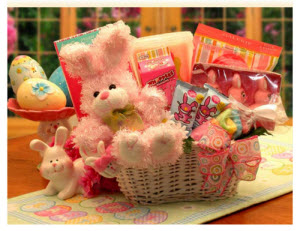 Bunny Fun Easter Gift Basket (ETS image)