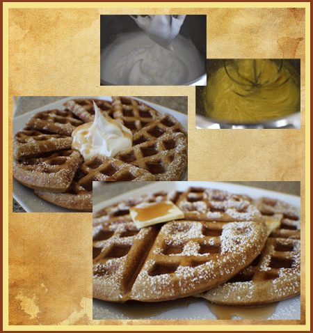 Tea Waffles (photo by Janet Sanchez, all rights reserved)