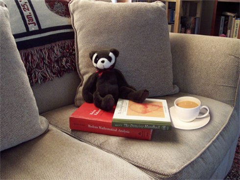 That cozy corner – an important part of your everyday tea ceremony! (Photo by A.C. Cargill, all rights reserved)