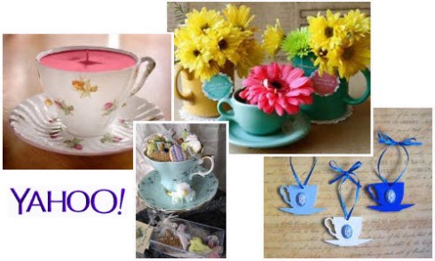 Teacup Decorations from Yahoo! Images