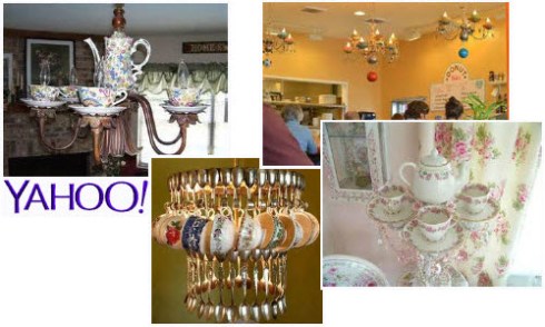 Teapot Chandeliers from Yahoo! Images