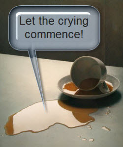 The one thing worth crying over!