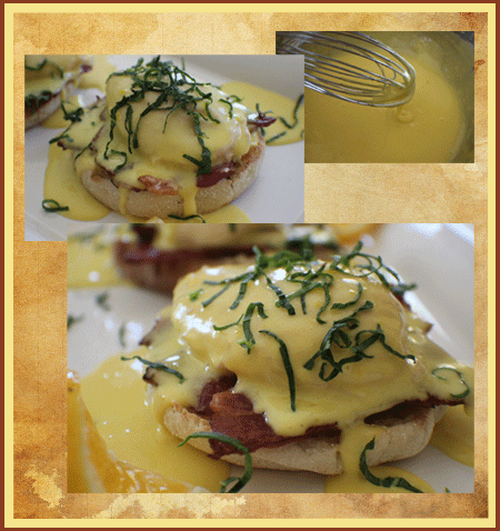 Recipe for Tea Eggs Benedict (photo by Janet Sanchez, all rights reserved)