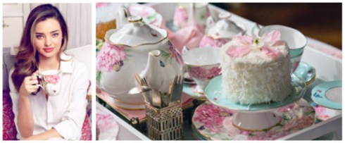 Royal Albert Teacup Designs for Miranda Kerr (Screen capture from site)
