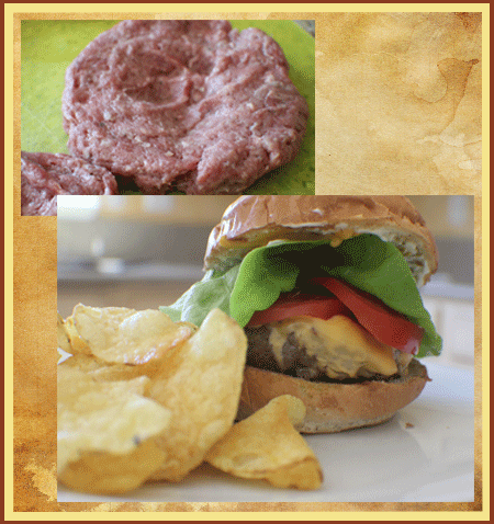 Burgers made with Nilgiri tea (photo by Janet Sanchez, all rights reserved)