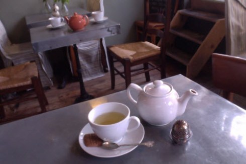 A bit of gyokuro (photo by Elise Nuding, all rights reserved)