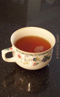 What should this taste like? (Photo by A.C. Cargill, all rights reserved)