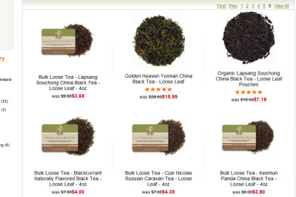 Some of the many black teas available for tea drinkers. (ETS image)