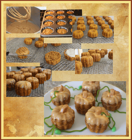 Mini Pumpkin Tea Cakes (photo by Janet Sanchez, all rights reserved)