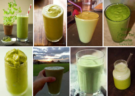 Matcha Smoothies (From Yahoo! Images)