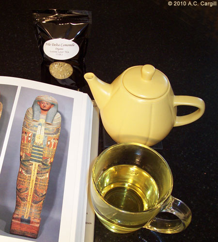 Egyptian Chamomile Caffeine Free Herbal Tea - Loose Leaf Pouches (Photo by A.C. Cargill, all rights reserved)