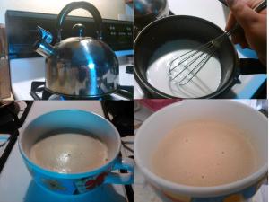How to make tea latte
